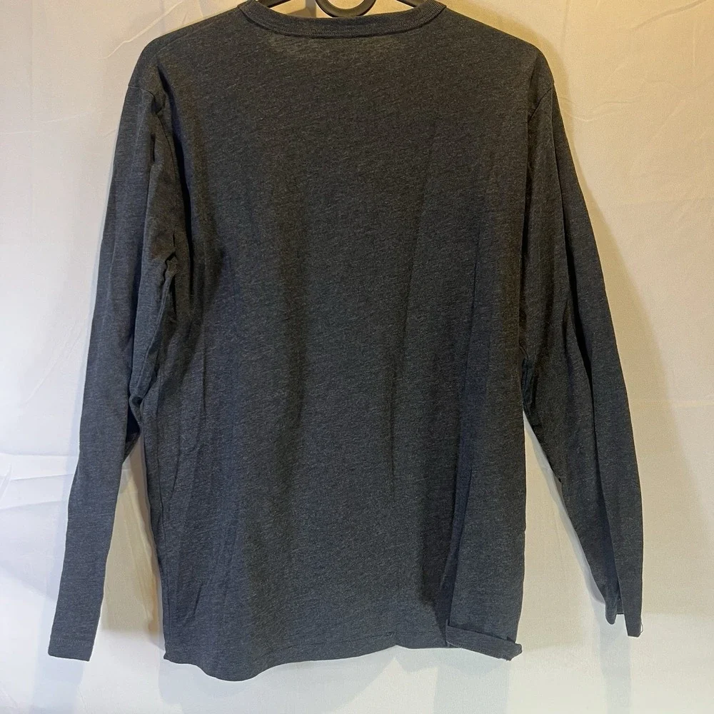 The Childrens Place Boys XL 14 Black Long Sleeve Shirt T Shirt Ninja Mode Tee‎